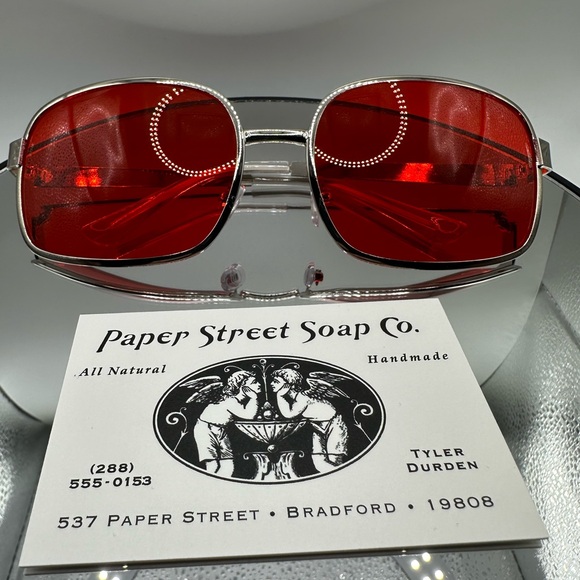PSS Paper Street Shades Tyler Durden Fight Club NEW Oliver Peoples 523 Brad Pitt - Picture 4 of 17